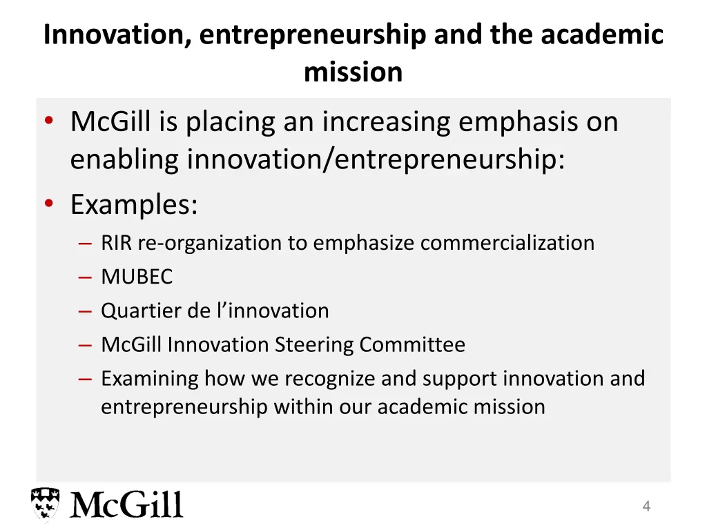 innovation entrepreneurship and the academic