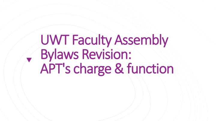 uwt faculty assembly uwt faculty assembly bylaws