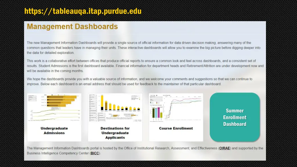 https tableauqa itap purdue edu