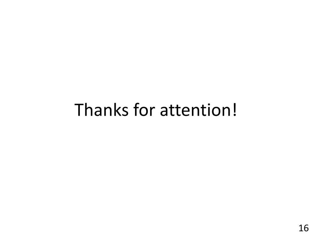 thanks for attention