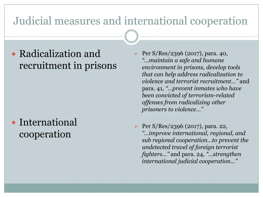 judicial measures and international cooperation 2