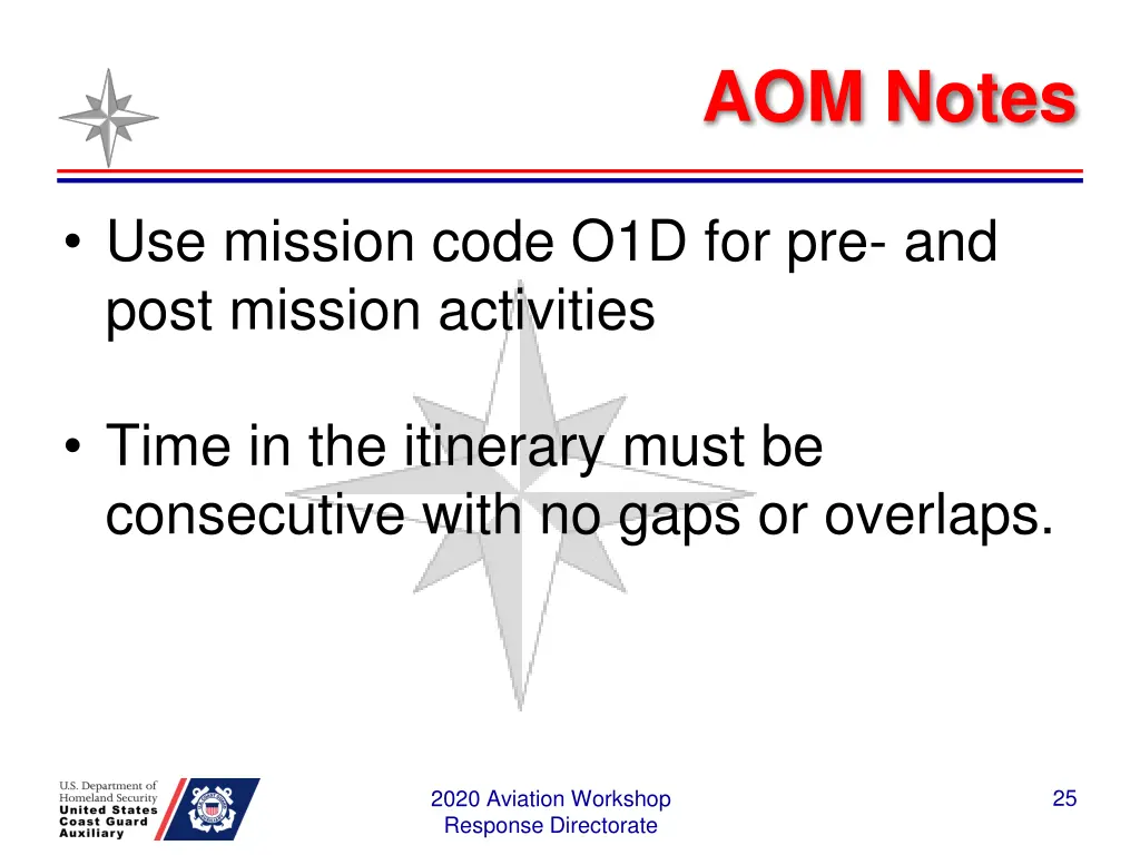 aom notes