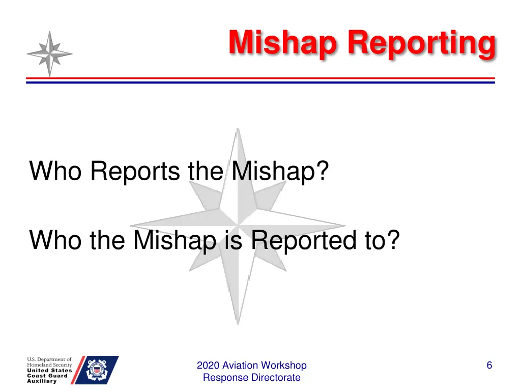 mishap reporting 1