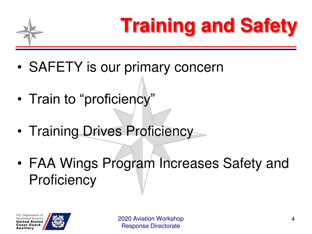 training and safety