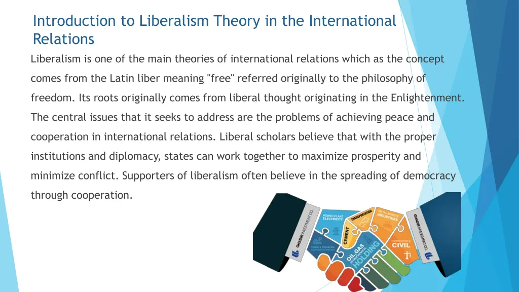 introduction to liberalism theory