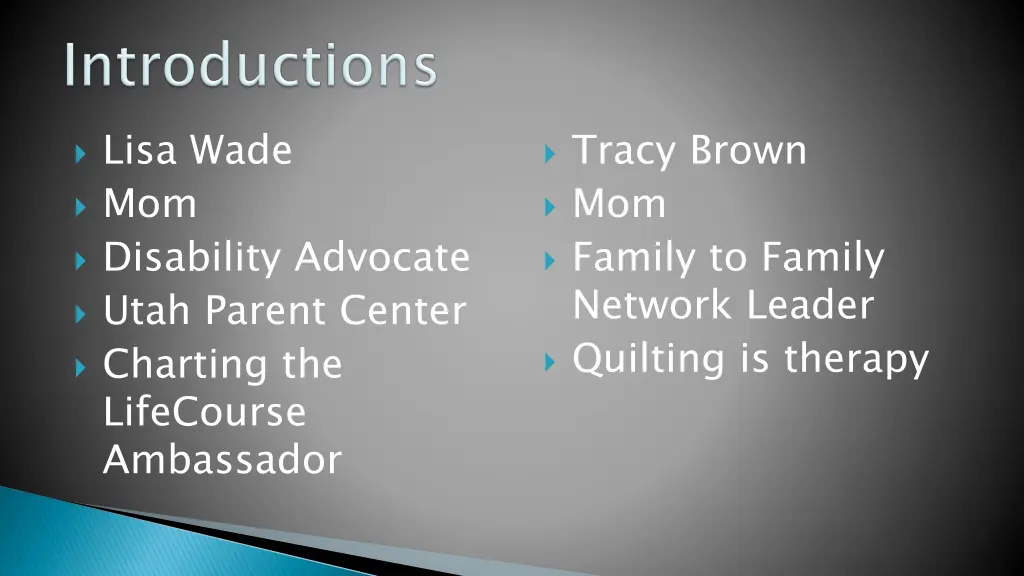 lisa wade mom disability advocate utah parent