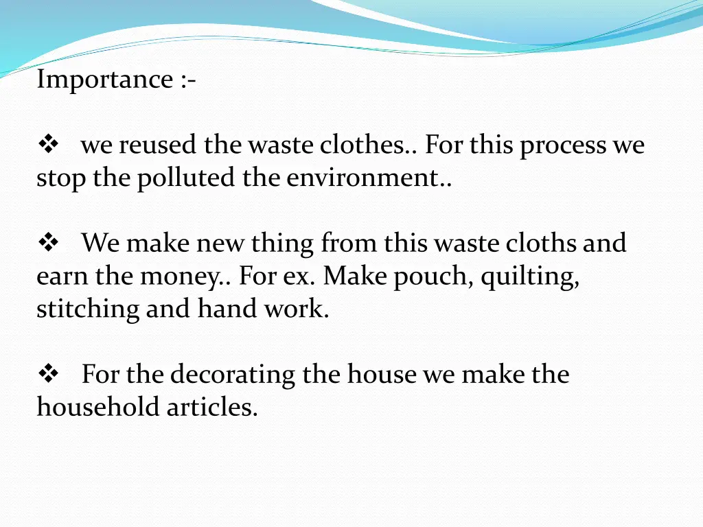 importance