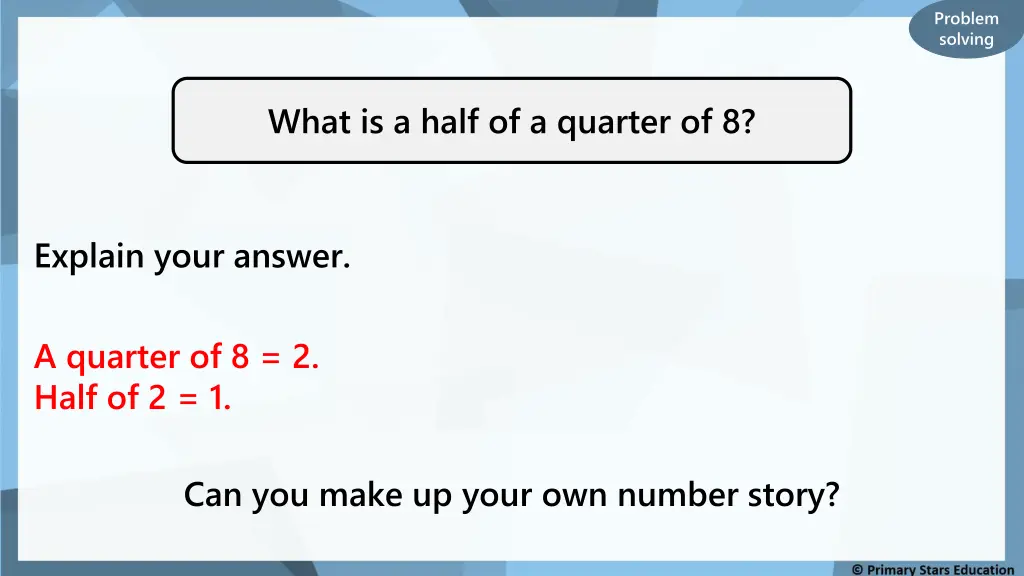 problem solving 3