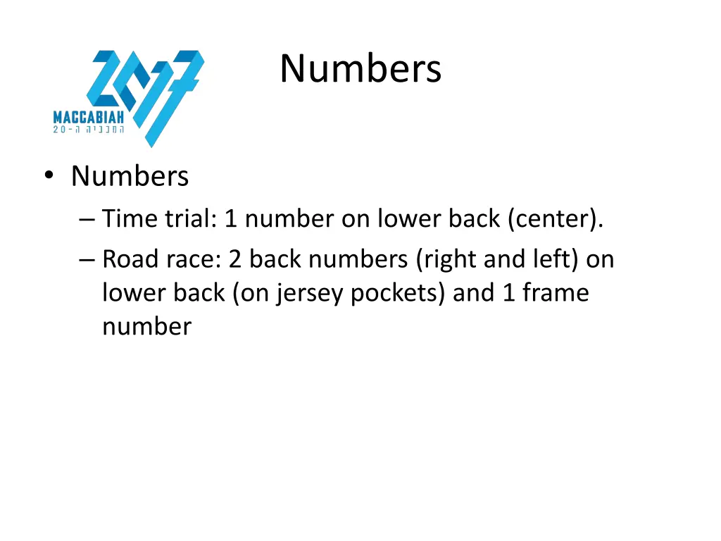 numbers
