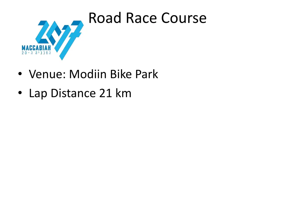road race course