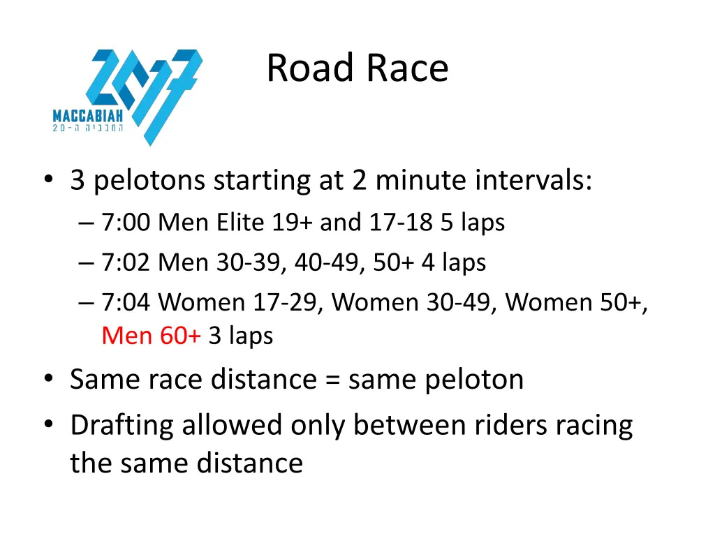road race