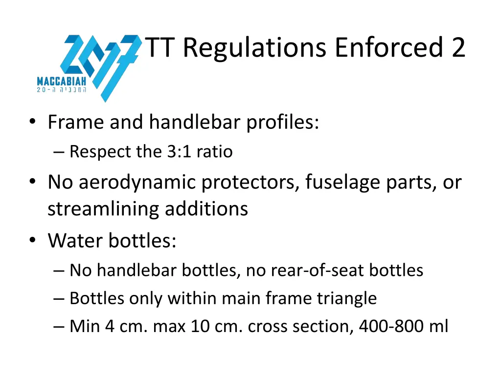 tt regulations enforced 2