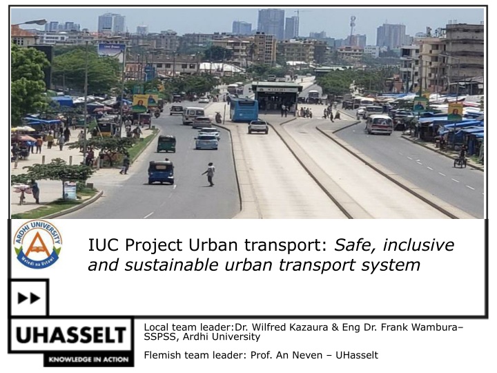 iuc project urban transport safe inclusive