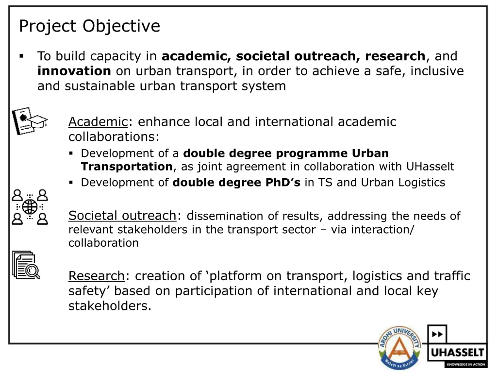project objective