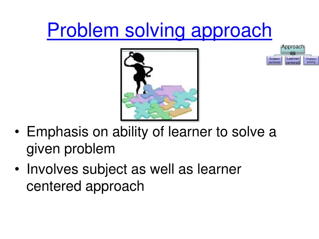 problem solving approach