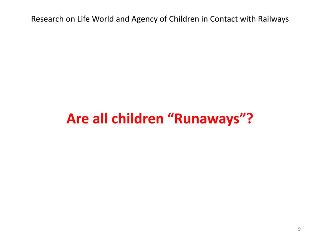 research on life world and agency of children 3
