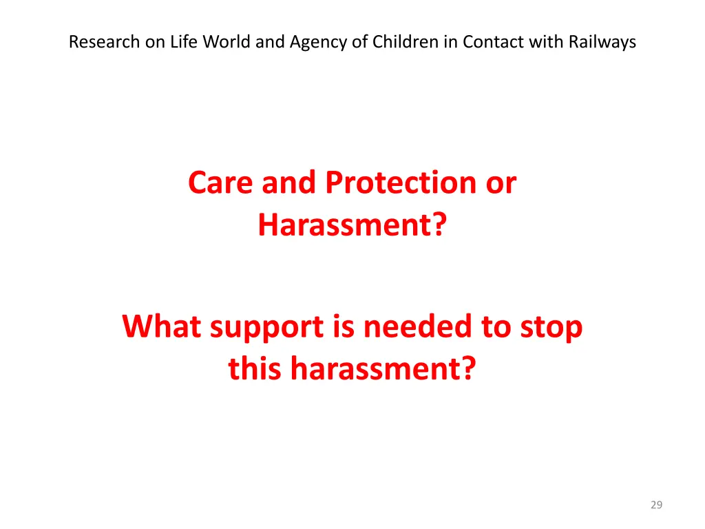 research on life world and agency of children 9