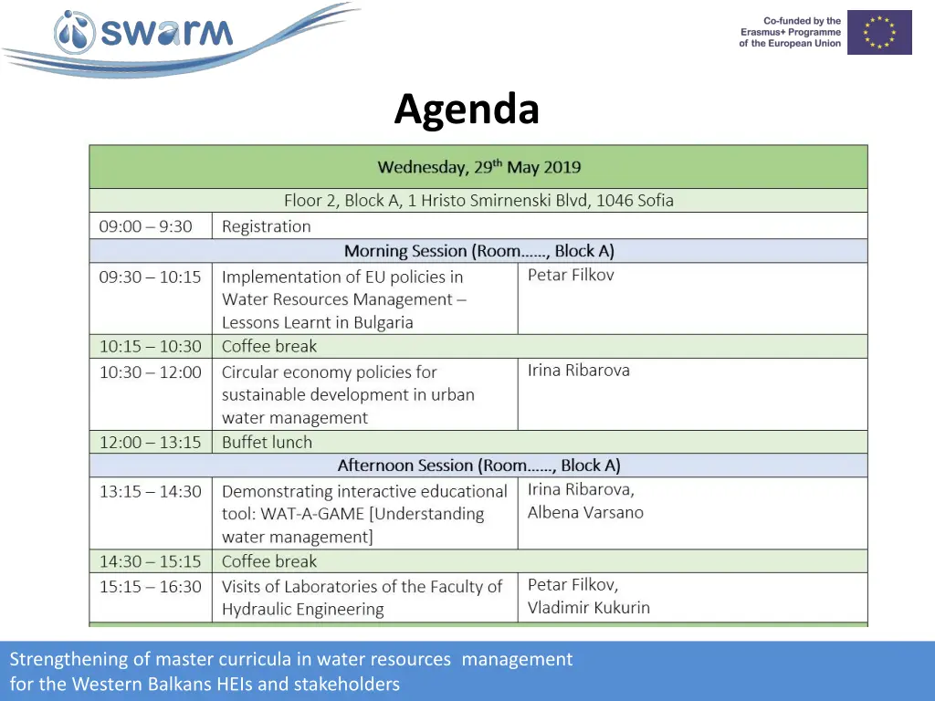 agenda 1
