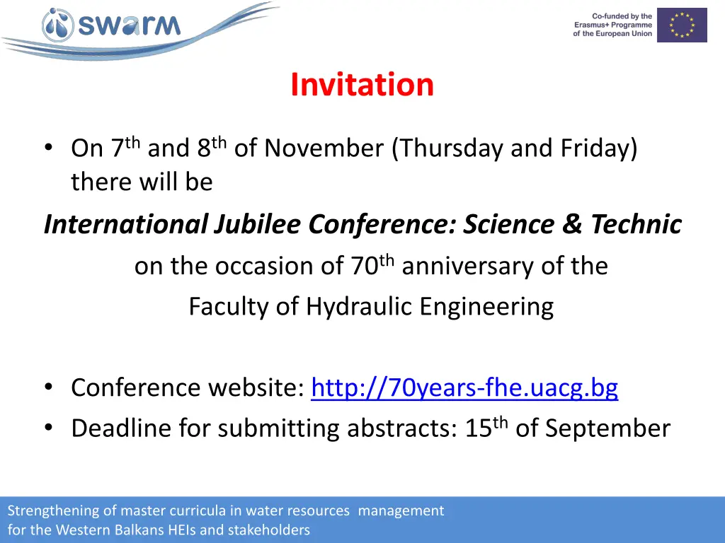 invitation