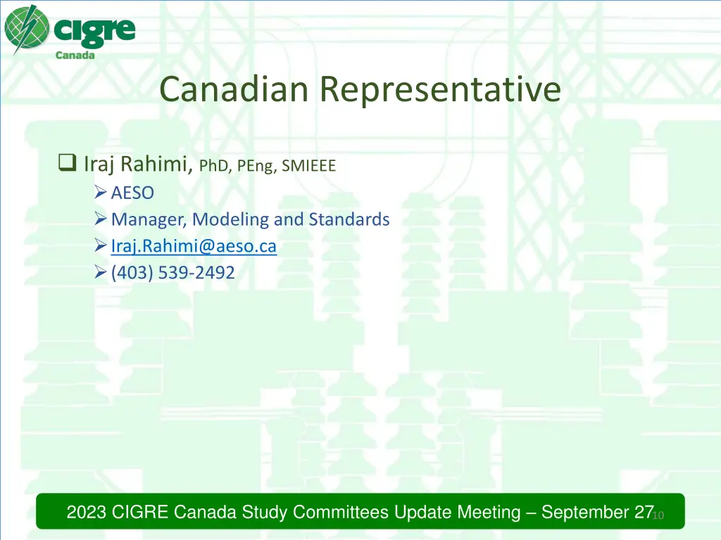 canadian representative