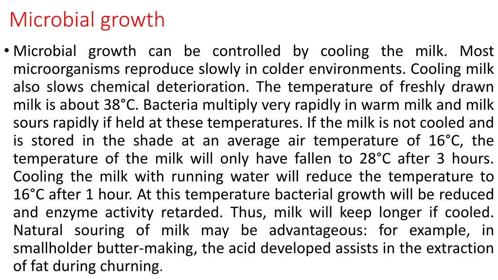 microbial growth
