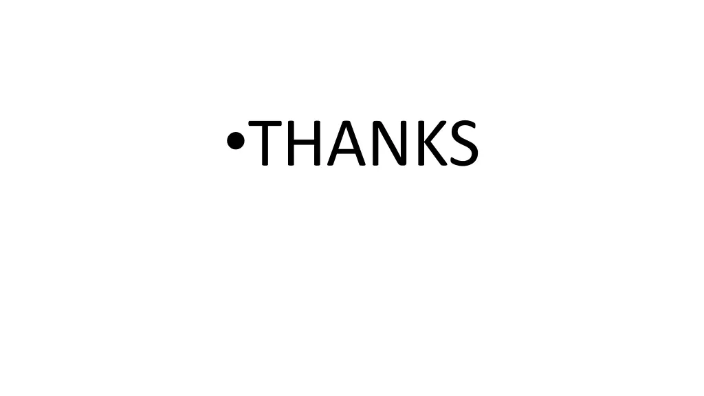 thanks