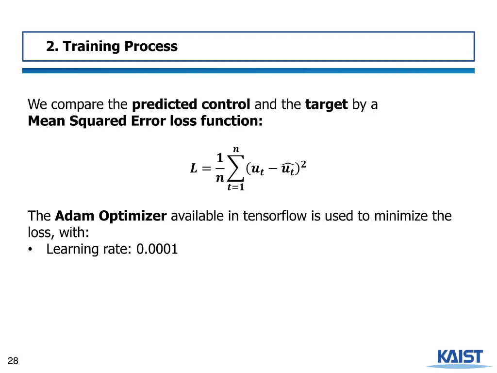 2 training process