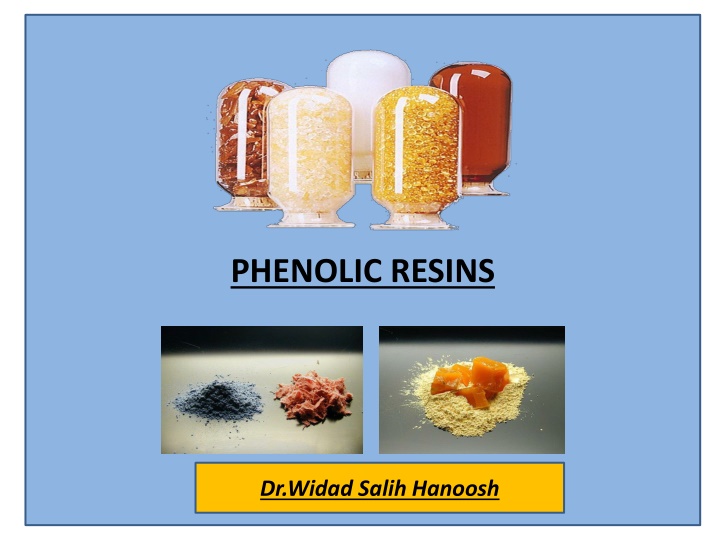 phenolic resins