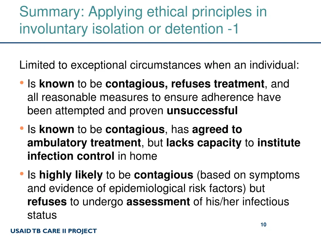 summary applying ethical principles