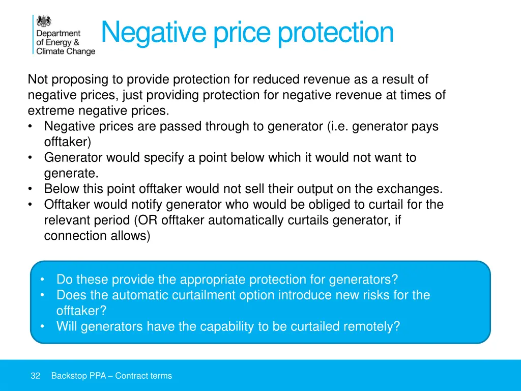 negative price protection