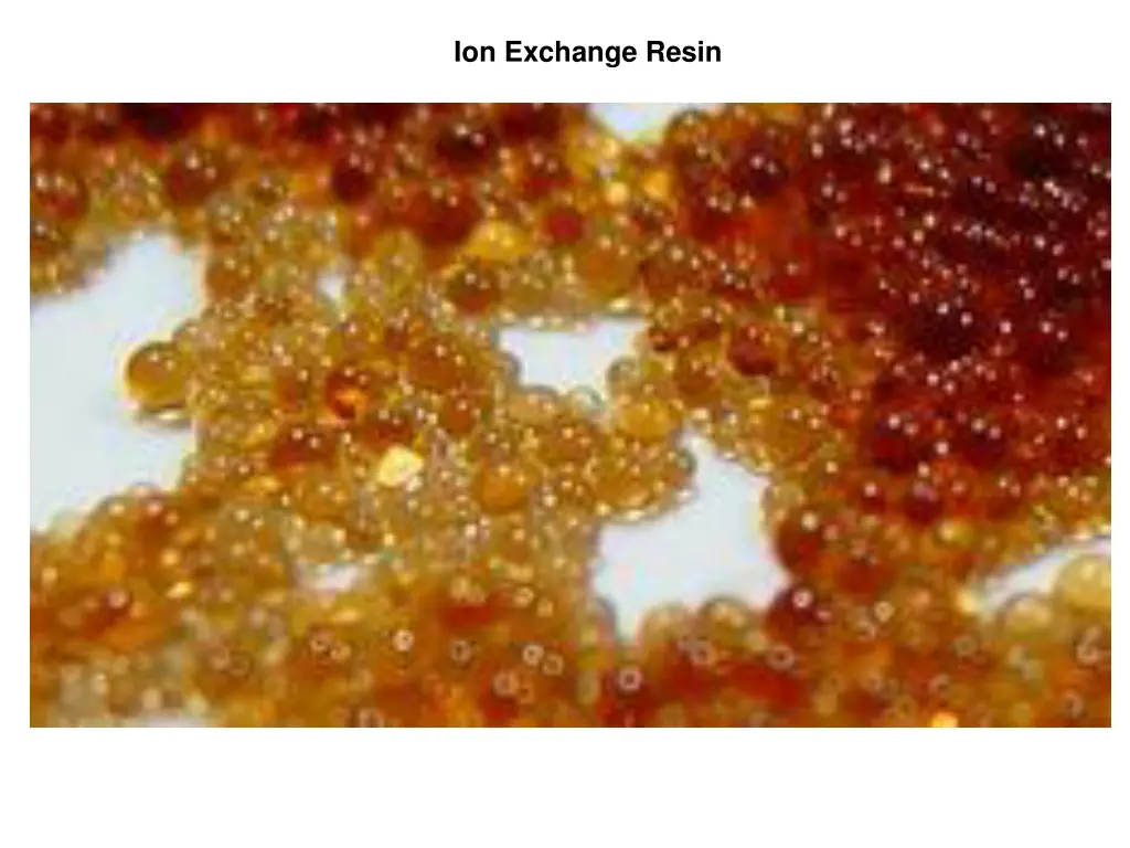 ion exchange resin