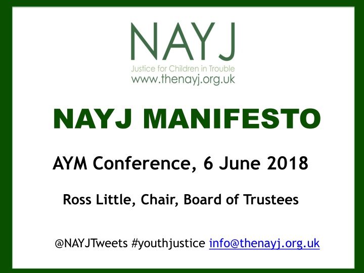 nayj manifesto