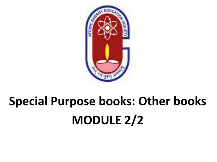 special purpose books other books module 2 2