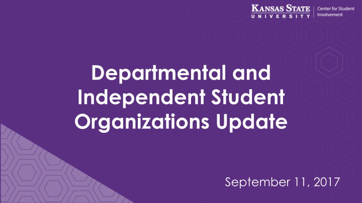 departmental and independent student
