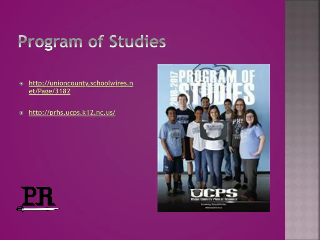 program of studies
