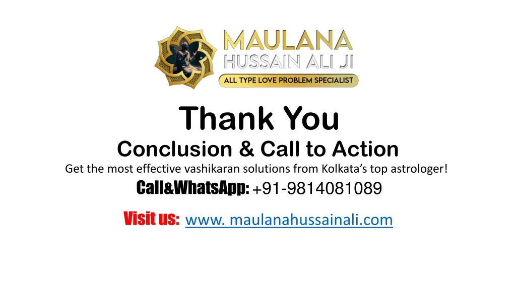 thank you conclusion call to action get the most