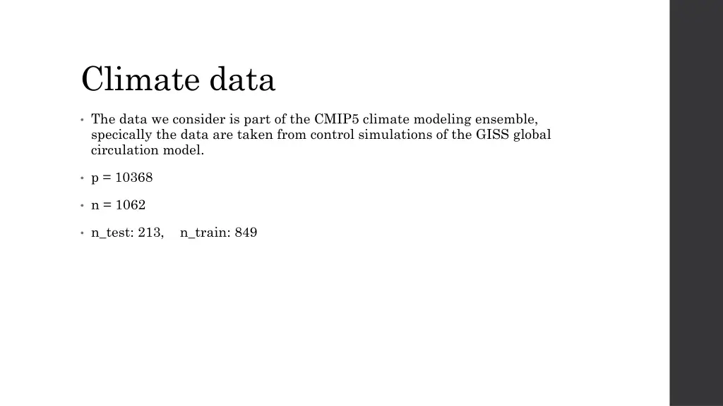 climate data