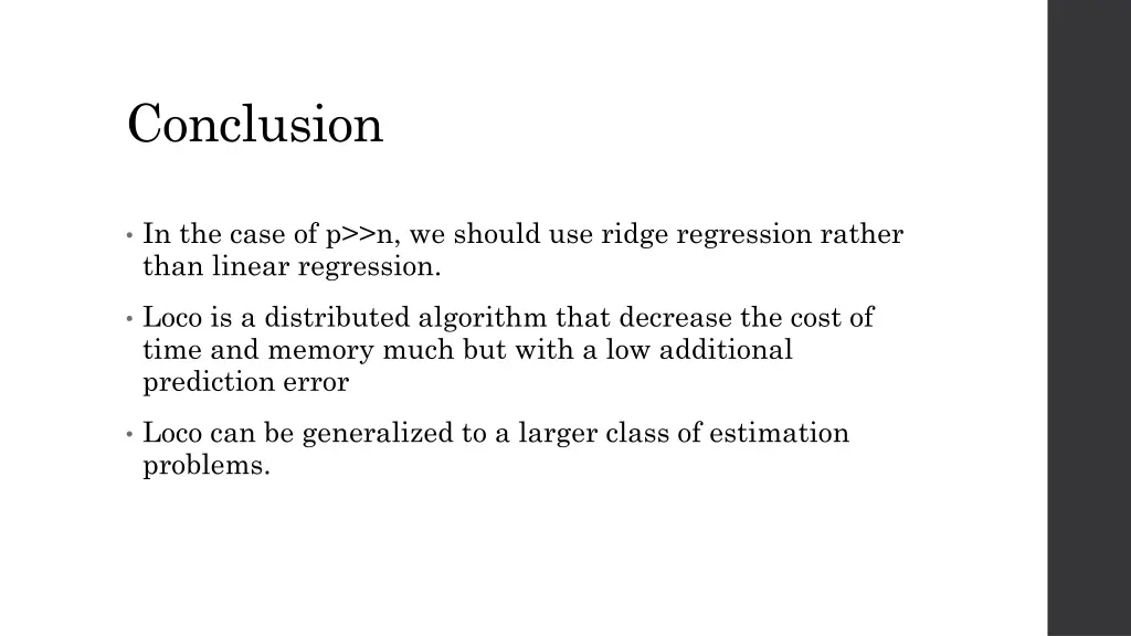 conclusion