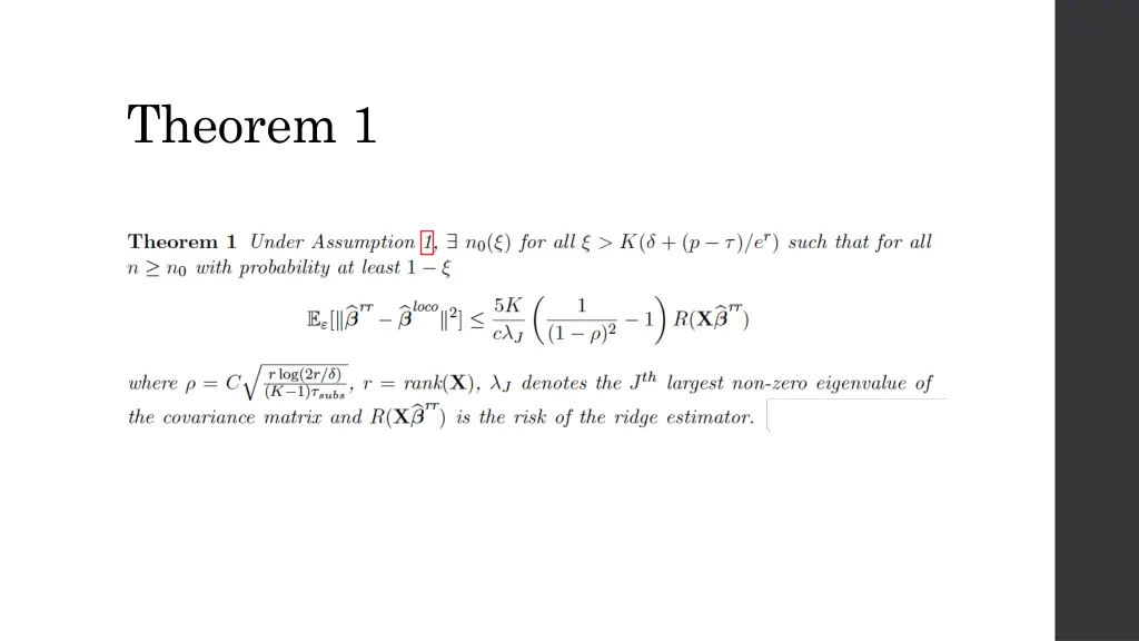 theorem 1