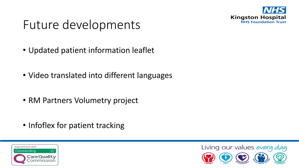 future developments