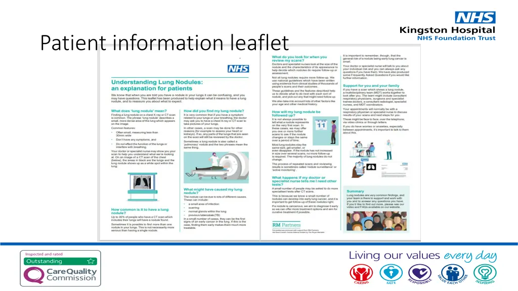 patient information leaflet
