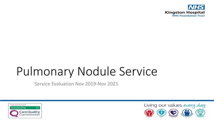 pulmonary nodule service service evaluation