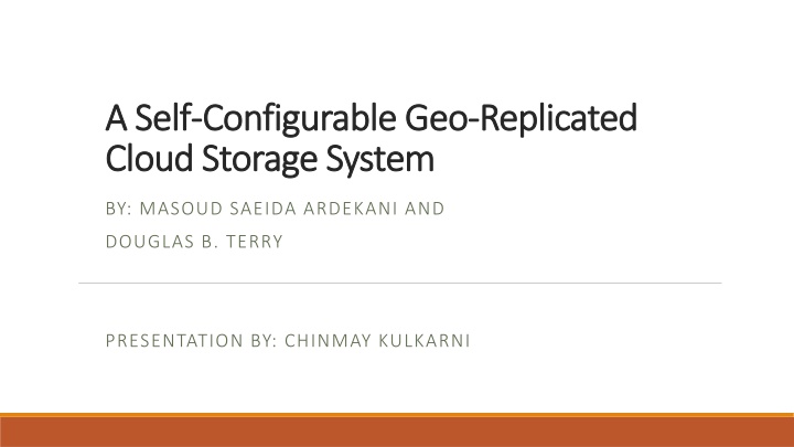 a self a self configurable geo configurable