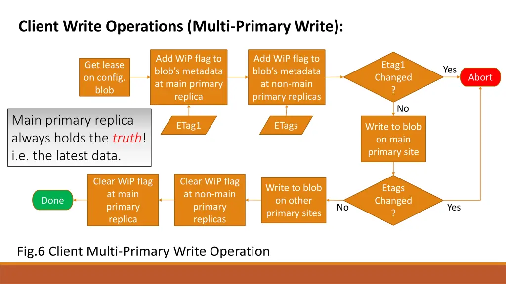 client write operations multi primary write