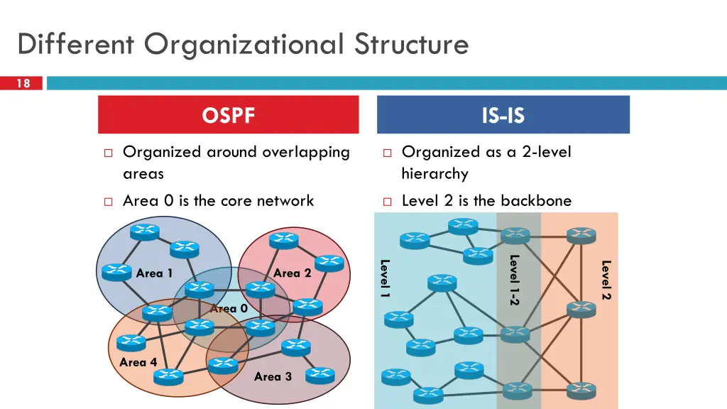 different organizational structure