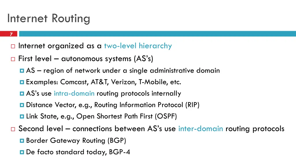 internet routing