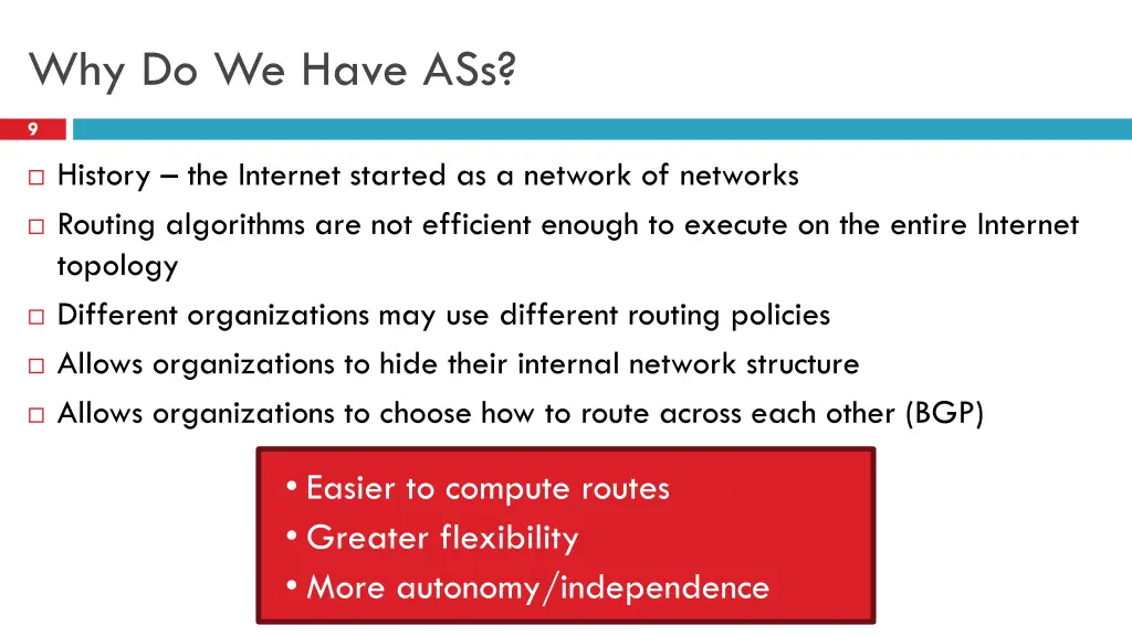 why do we have ass