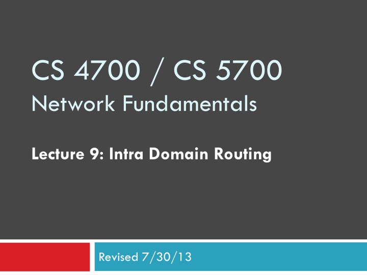 cs 4700 cs 5700 network fundamentals