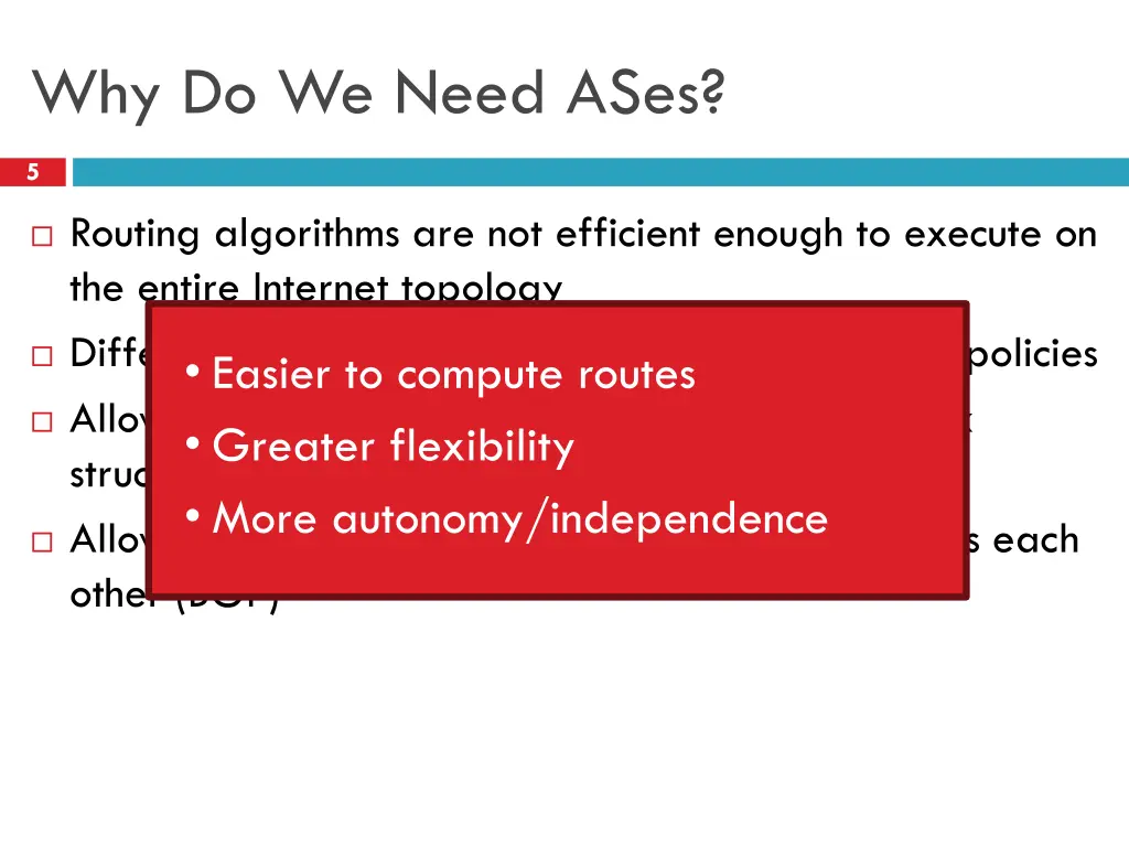 why do we need ases