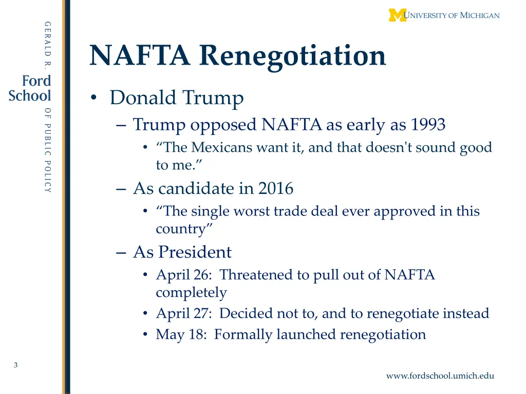 nafta renegotiation